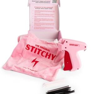 Stitchy Pink Fabric Set